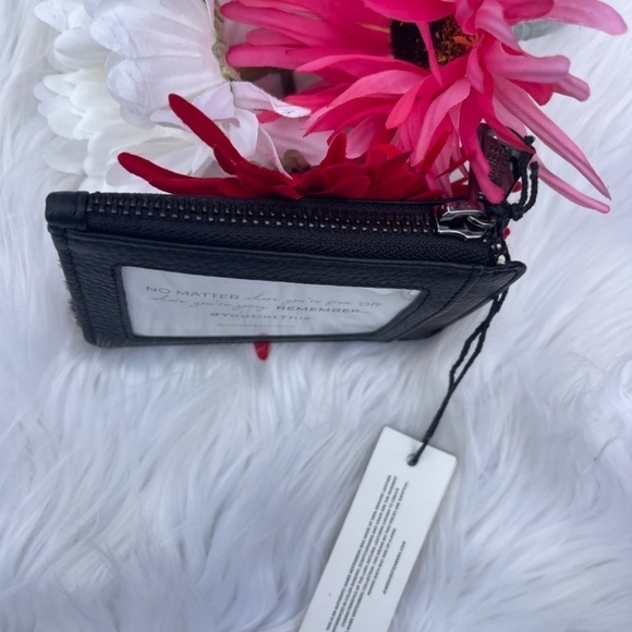 NWT Aimee Kestenberg Alia Slim Calf Hair ID Key Card Wallet - Picture 4 of 6